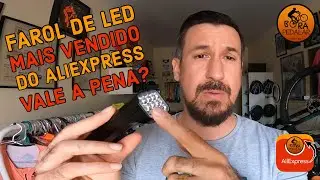 Trouxemos o Farol de LED para Bike MAIS vendido do Aliexpress! Vale a Pena?!