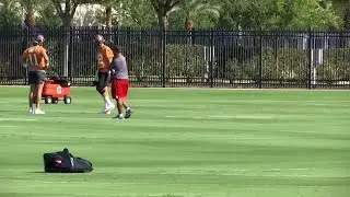 the second day of the Tampa Bay Buccaneers minicamp
