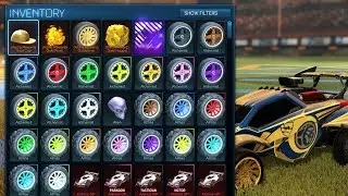 Every Painted Item in Rocket League Inventory Showcase! 1469 Painted Items!