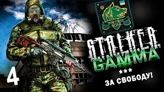 #4 Летсплей GAMMA - Свобода ☢️ Сталкер Аномали ☢️Гамма прохождение #1440p60