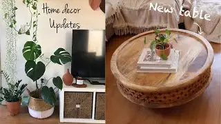 Home decor updates,  dream coffee table, 10k IG followers, Beekind unboxing