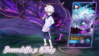 Benedetta x Killua Anime Custom Skin Script | Mlbb x Naruto