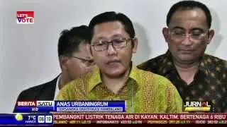 Anas Urbaningrum Beri Dukungan Moril Bagi Gede Pasek
