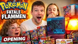 Pokemon &Ouml;FFNEN! Neues Set! Mega Entwicklungen Fatale Flammen! Folge 34