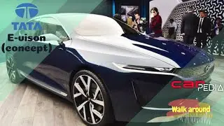 Tata E Vision Concept - World Exclusive | Quick walkaround (interior & exterior )