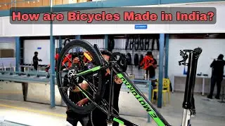 How are Bicycles Made? | Electric Bicycle Factory Tour | Made in India