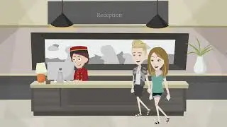 English dialogues: Frank and Andrea go on vacation - A love story 3