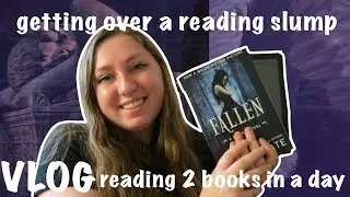 Reading 2 Books in 1 Day | Vlog