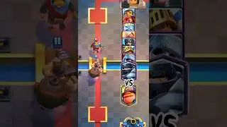 Mighty Miner vs low Damage troops #clashroyale #viral #supercell #mightyminer