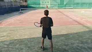 Diadem Elevate V3 FS 98 x Topsin Cyber Flash 1.25 (cooling down groundstrokes)