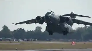 Embraer KC-390 Take off from RAF Fairford RIAT 2018