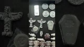 New Handpoured Silver Inventory! #bullion #preciousmetalsinvestment #silver
