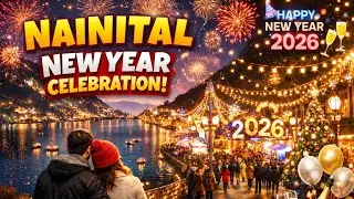 Nainital New Year 2026 Vlog | Nainital Mall Road Stunning Decoration & Street Food, Cafes & Shopping