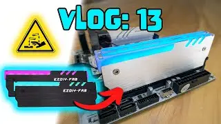 VLOG: 13 &mdash; Удаление черного алюминиевого анодированного покрытия с радиатора RGB-памяти