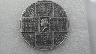 Austria Calender Medal 1935 &Ouml;sterreich Kalendermedaille M&uuml;nze Wien @draganrajin   @coincombinat