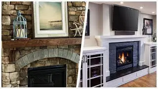 75 Craftsman Living Space With A Wall-mounted Tv Design Ideas You'll Love 🔴