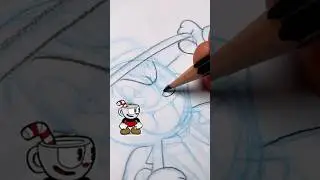 Как нарисовать Маску в стиле резиновых шлангов 1930-х годов / Cuphead #джимкарри #фильмы90-х #уро...