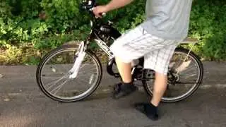 🏍 Motorized Bicycle 66cc ( 80cc ) Motor without Muffler - NEXT Avalon Bike