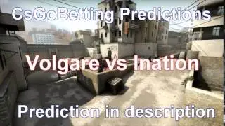 CsGo Betting Predictions Volgare vs Ination