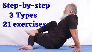 21 BASIC YOGA WARM-UP (STEP-BY-STEP EXERCISES) - 3 STAGES || PROMO || Vamadheva N.S.M.Rajan |