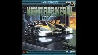 Night Striker (Sega CD) Easy Mode Playthrough (Left Path)