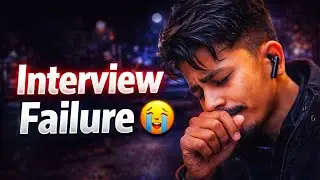 Interview Failure 😭 | Rejected in First Round | Real Struggle Vlog