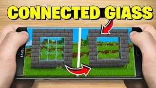 🔥 Make Your Glass Look Connected in Minecraft! 😱 (Easy Mod Installation Guide) 🚀