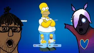 The Fortnite Simpsons Season Experience