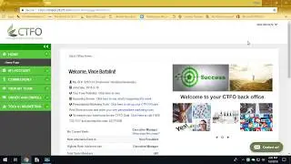 CTFO Commission Account Set up