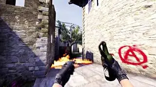 Hellraisers Fejtz's 4K with AWP and P250 on Cobblestone vs Heroic @ Invitational Shanghai 2017