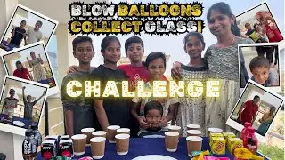 Crazy Challenge: Blow Balloons, Collect Glass! | #BandisStudio #challenge #viralvideo #trendingvideo