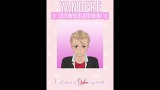 The evolution portrait of Gaku Hikitsuri | Yandere Simulator #shorts  #short