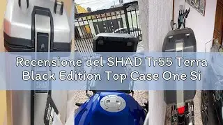 Recensione del SHAD Tr55 Terra Black Edition Top Case One Size