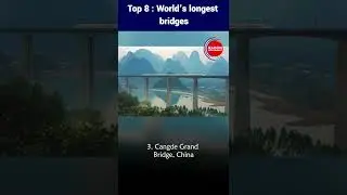 Top 8 : World&rsquo;s longest bridges || Radon Entertainment