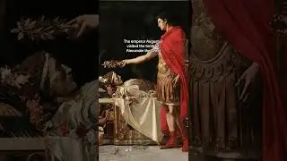 That comeback though 😩 This was after he defeated Cleopatra & Marc Anthony #history #art #painting