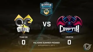 FR PALADINS - QG vs CRYPTIK - Finale BO7 Summer Premier (Dreamhack Valencia 2017)