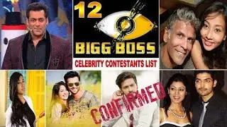 #big #boss12 Bigg boss 12 contestants final list 2018.. hosted by Salman khan 🔥🔥