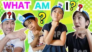 男子VS女子対決！私はなんでしょうゲーム！HEDBANZ
