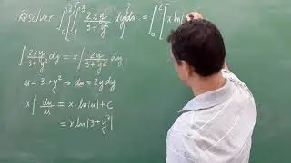 Integral dupla em regi&atilde;o retangular resolu&ccedil;&atilde;o de exerc&iacute;cio