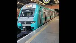 New Alstom - Novo Trem A03 ViaMobilidade partindo de Palmeiras Barra Funda Linha 8 Diamante