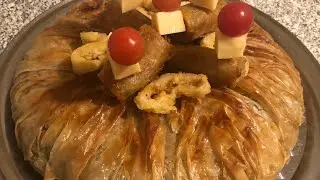 Delicious step by step Moroccan seafood bastila