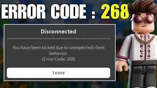 Fix Roblox Error Code 268   