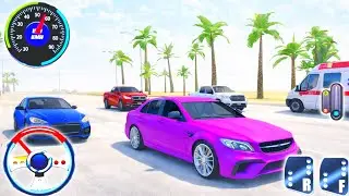 New Pink Colour SUV Car Driving Game 2026 - Open World City Driving Gameplay - Realistic Traffic 