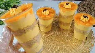 الكنافة  بالمانجو والكريمة 💥 طعم الكريمة بالمانجو كأنك بتاكلي ايس كريم بالضبط  طعمها  وهم💥