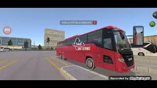 SCANİA ile kahraman-Adana JET SEFER Otobüs simulator ultimate 