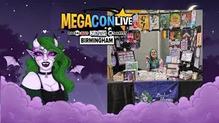 MegaconLive Birmingham 2025 - Artist Alley convention vlog