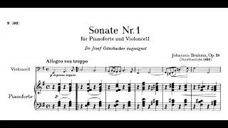 Brahms - Cello Sonata No. 1 in E minor, Op. 38