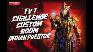 🔴BGMI 1v1 TDM ROOM LIVE  @INDIAN木PREDATOR #1v1tdm  #pubgmobile #live #livegaming #1v1custom #1vs1