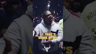 Give the man his flowers 💐 Geechi Gotti vs Bad Newz #battlerap #shorts