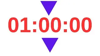 60 Minutes Timer | 60 Minutes Alert | 60 Minutes Chorometer | 1 Hour Timer & Counter | Simple Timer